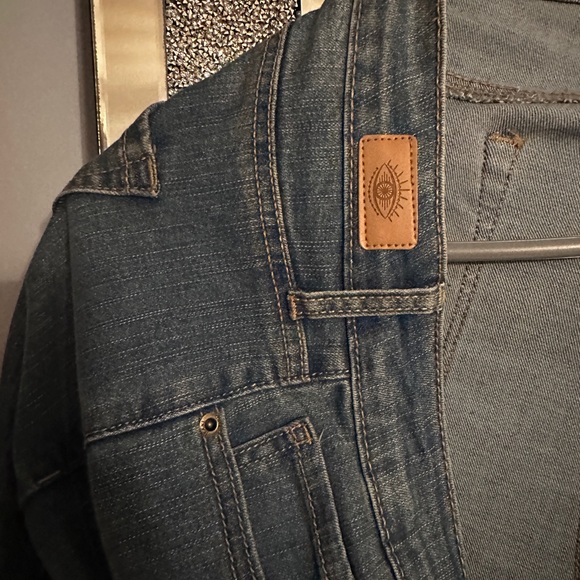 Sofia Vergara High Waist Wide Leg Melisa Flare Button High Jeans Size 20 - Picture 5 of 6